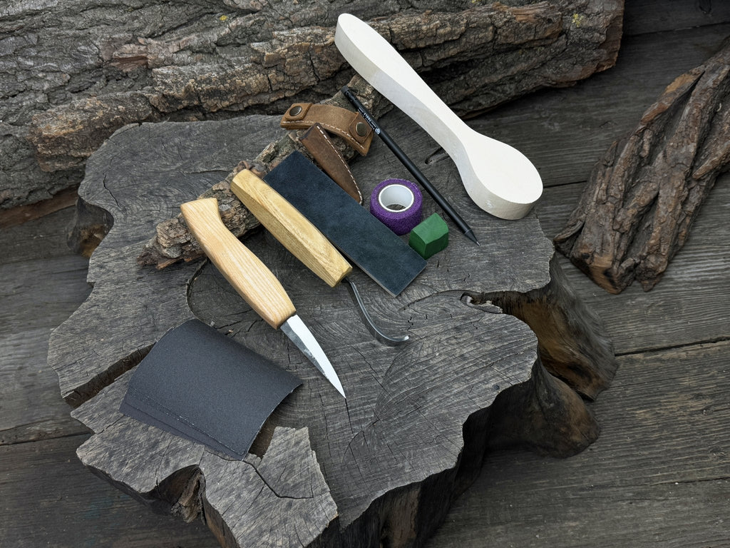 Craft Your Own Wooden Spoon – All-in-One Whittling Kit