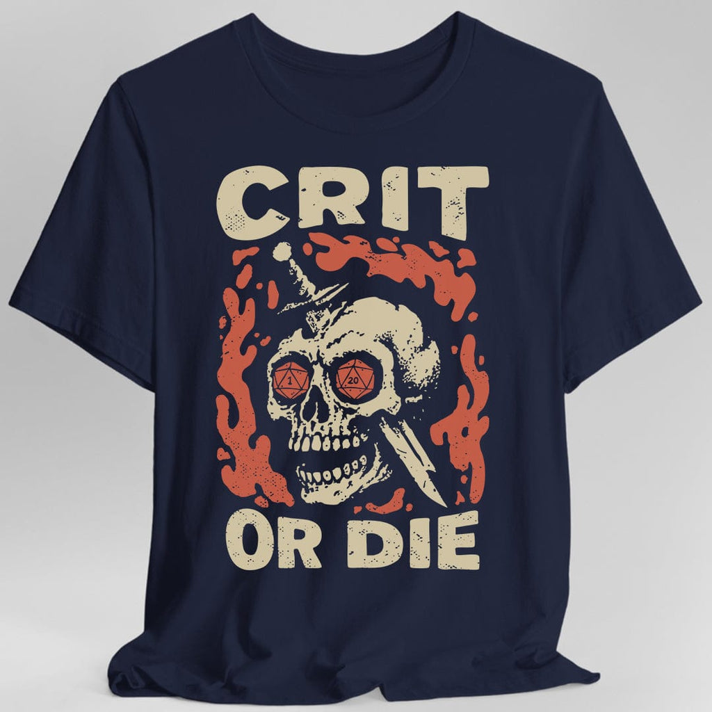 Crit or Die D&D T-shirt