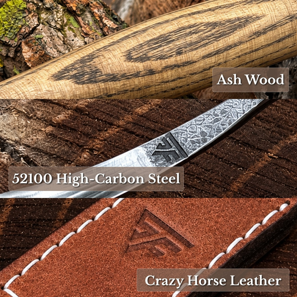 Curved Detail Carving Gouge – 12 mm (0.47 inches)