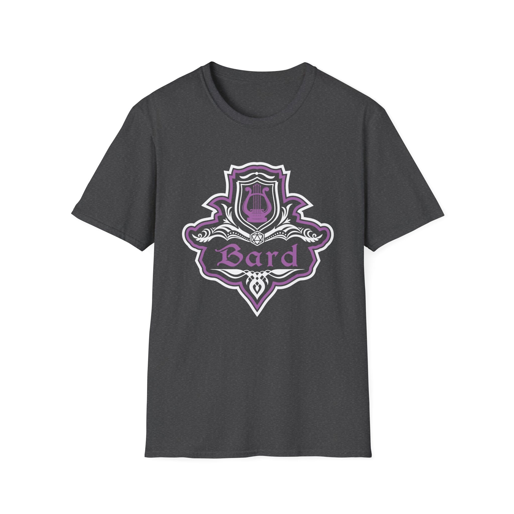 D&D Bard Class Fancy Emblem T-Shirt