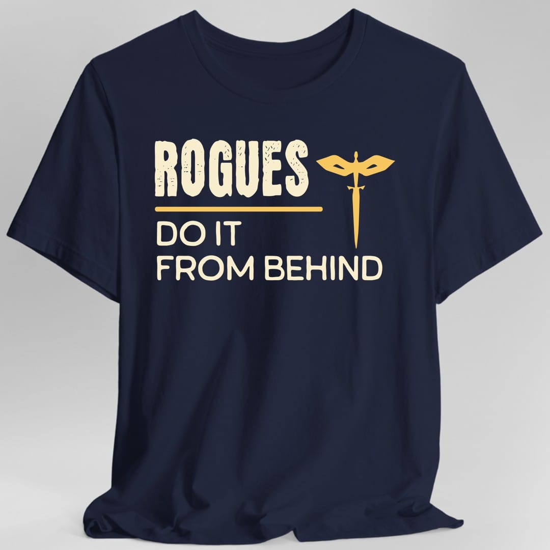 D&D Rogues Do It From Behind Shirt