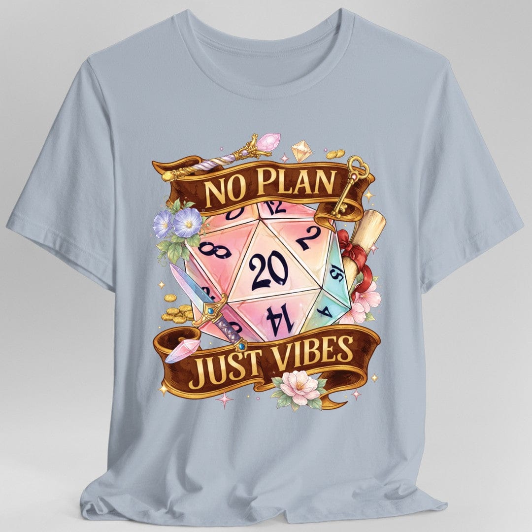 D&D Shirt No Plan Just Vibes