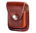 Zippo Leather Pouch, Leather With Belt Loop, For Windproof Lighters #LPLB