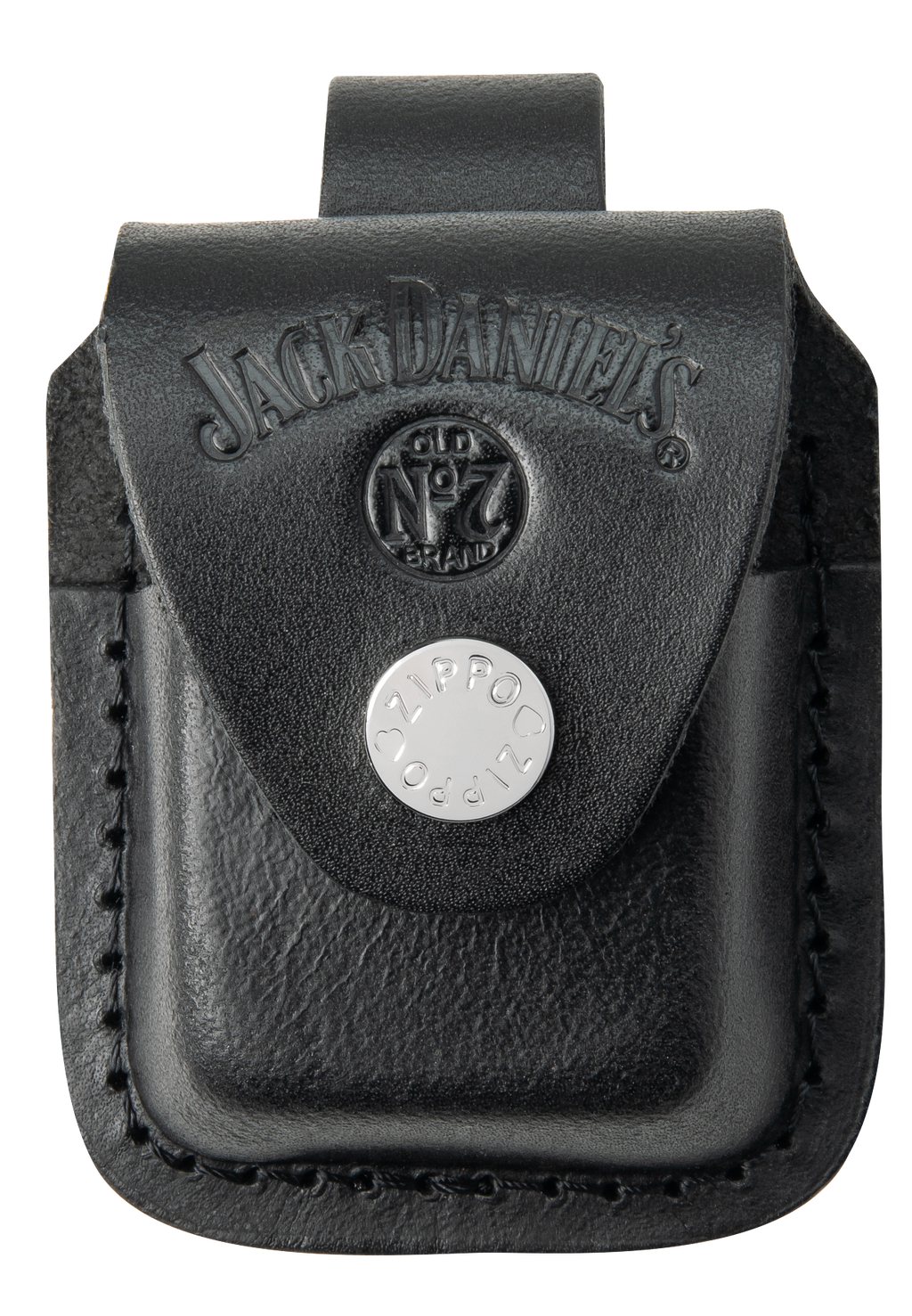 Zippo Jack Daniels Black Matte and Pouch Gift Set #48460