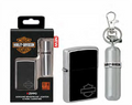 Zippo Harley Davidson Street Chrome & Canister Gift Set #46131