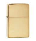 Zippo Armor Brushed Brass Lighter #168