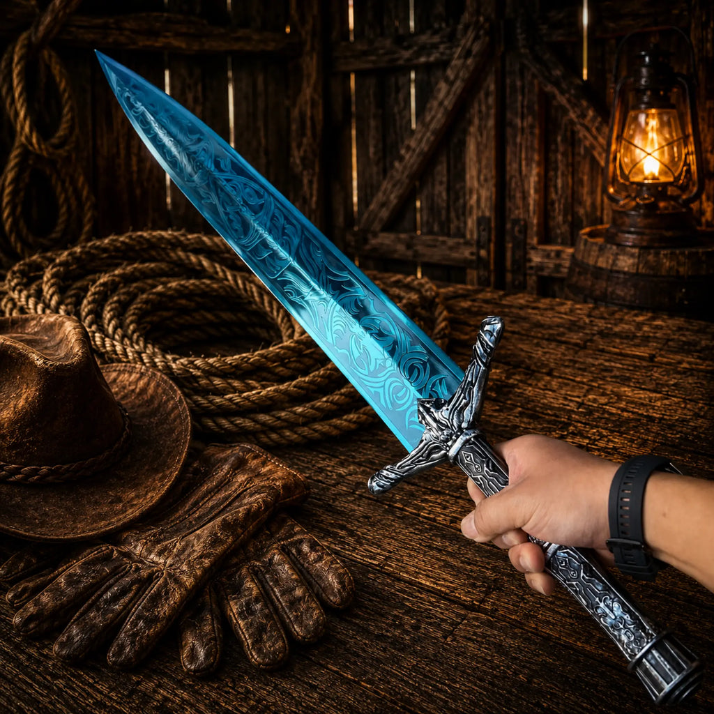 Moonlight Greatsword Sword – Full Metal Dark Moon Blade 39"