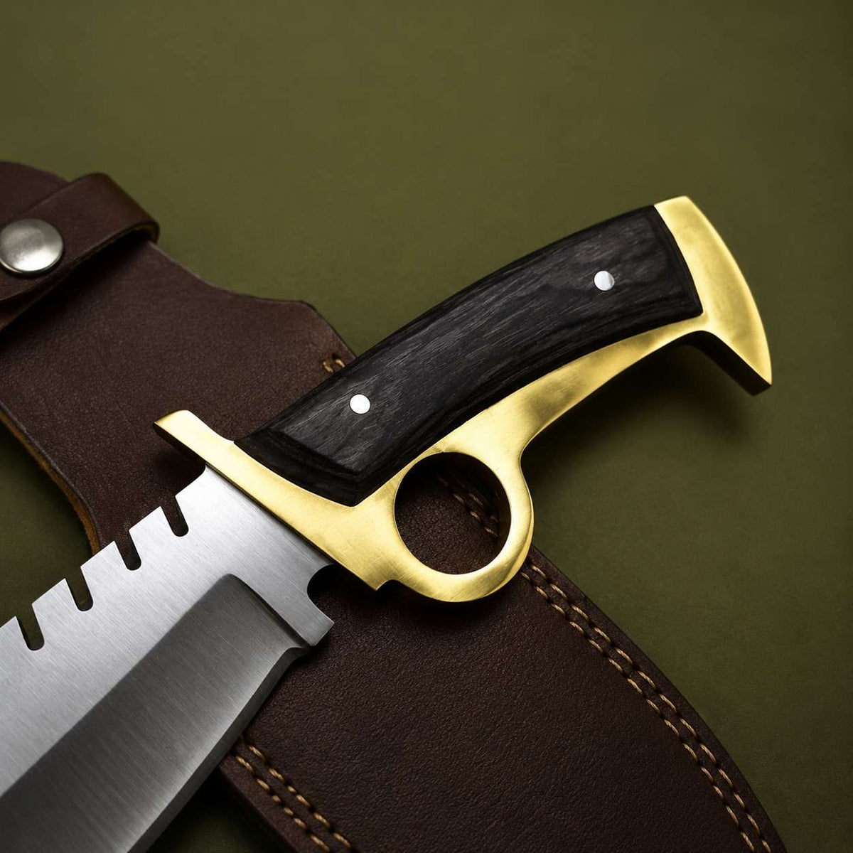 Walking Dead Daryl Dixon Replica Bowie Knife – Handmade TV Show Prop Knife With Sheath