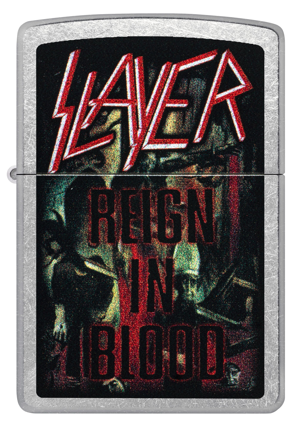 Zippo Slayer Reign In Blood, Street Chrome Lighter #47221