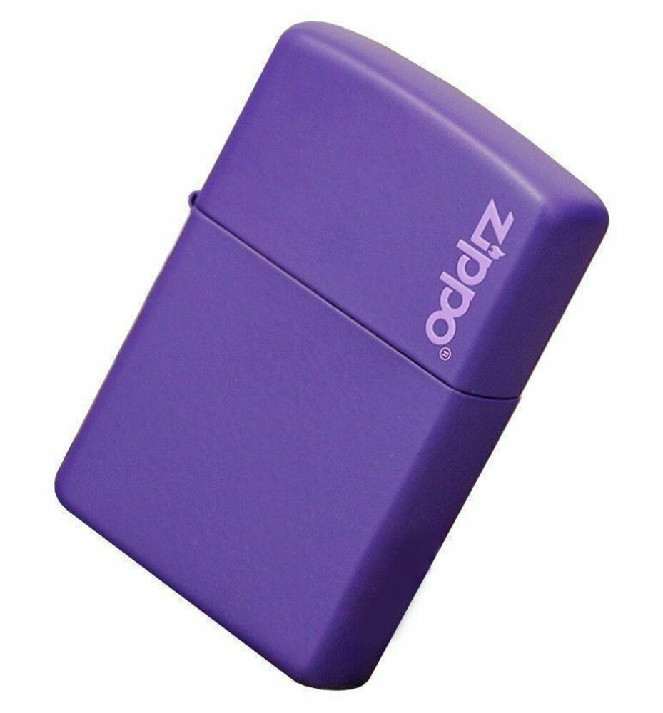 Zippo Classic Purple Matte with Logo, Lighter #237ZL