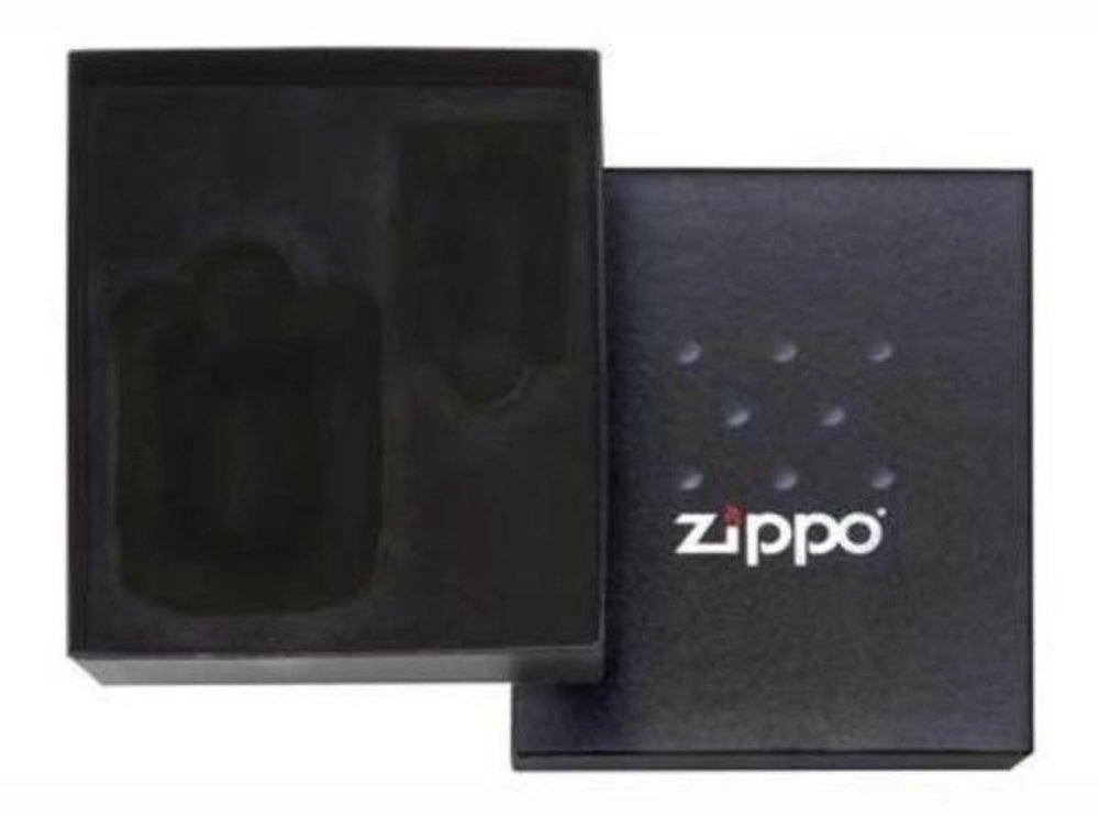 Zippo Gift Box, w/ Empty Slots, For A Windproof & Pouch #LPGSE