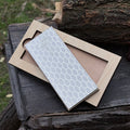 Diamond Sharpening Stone with Wooden Stand – 600 Grit for Knives & Tools
