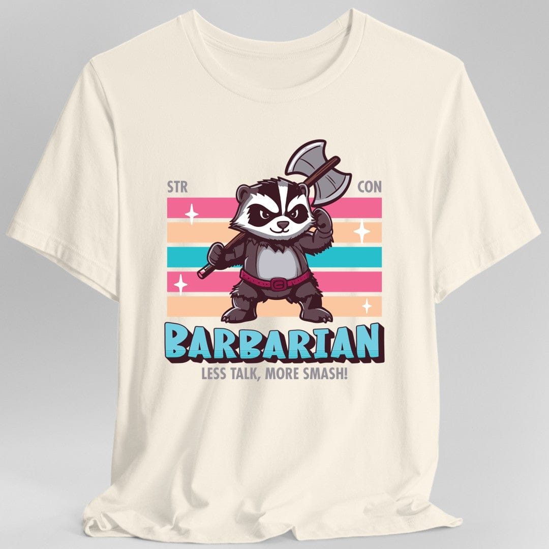 D&D Barbarian Shirt - D&D Kawaii Class T-shirt