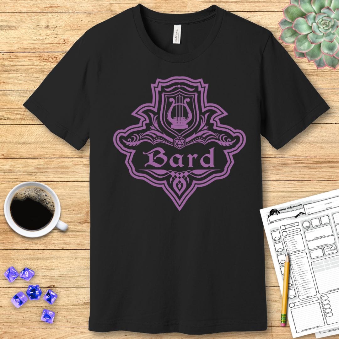 D&D Bard Class Emblem T-Shirt