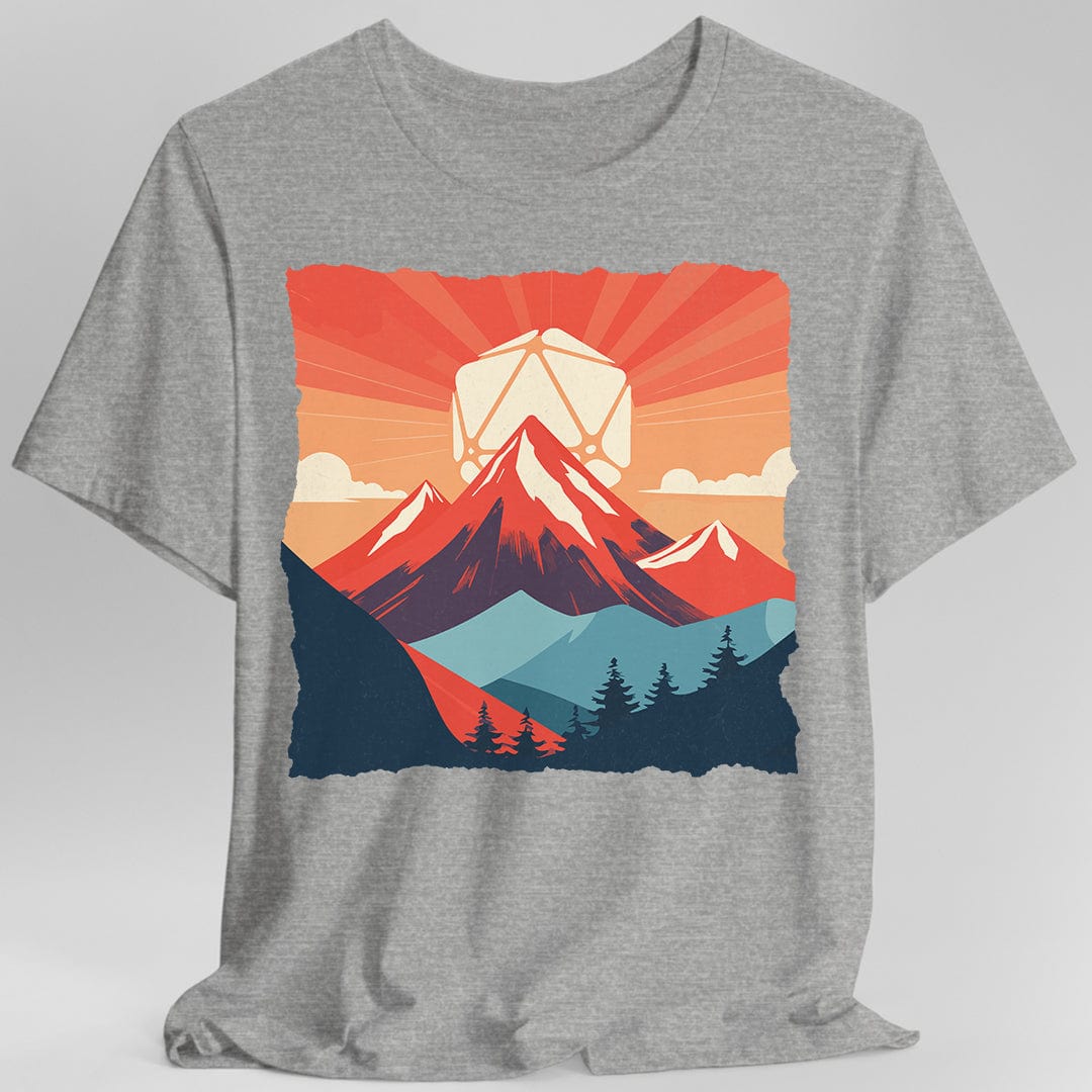 D&D D20 Japanese Landscape T-shirt