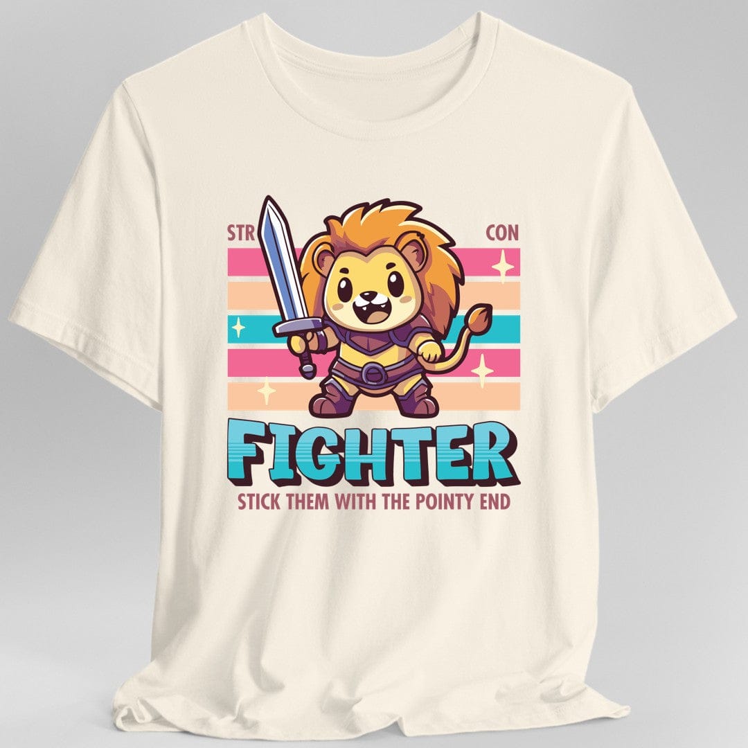 D&D Fighter Shirt - D&D Kawaii Class T-shirt
