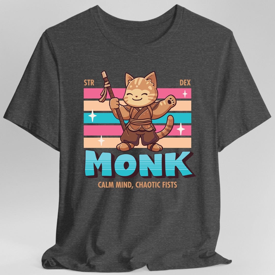 D&D Monk Shirt - D&D Kawaii Class T-shirt