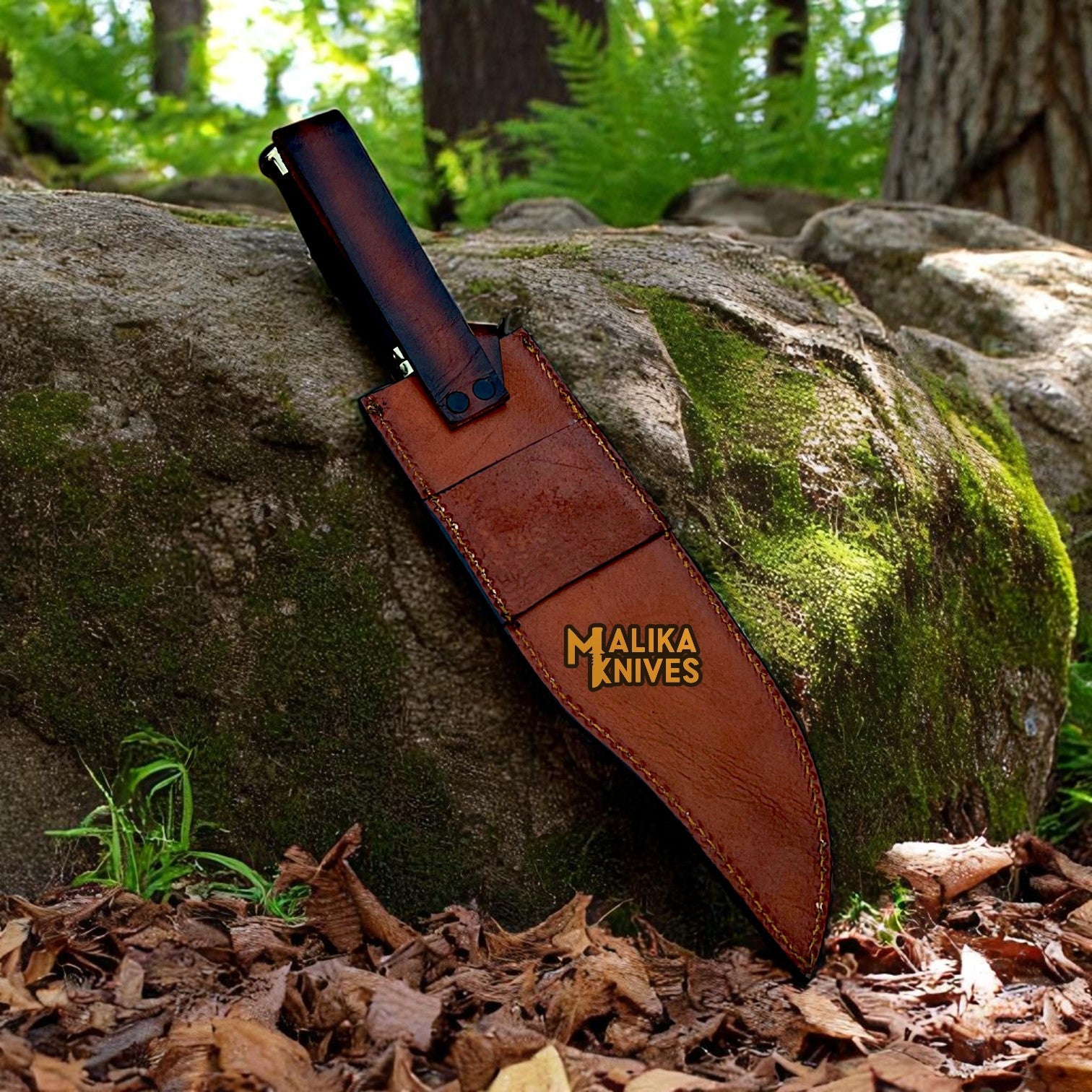 Crocodile Dundee Knife Replica | D2 Steel Blade | Black Micarta Handle