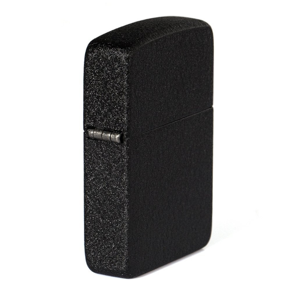Zippo 1941 Replica, Black Crackle Lighter #28582