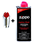 Zippo Lighter Fuel + Flints Kit Gift Box Lighter, For Regular Windproof #50R
