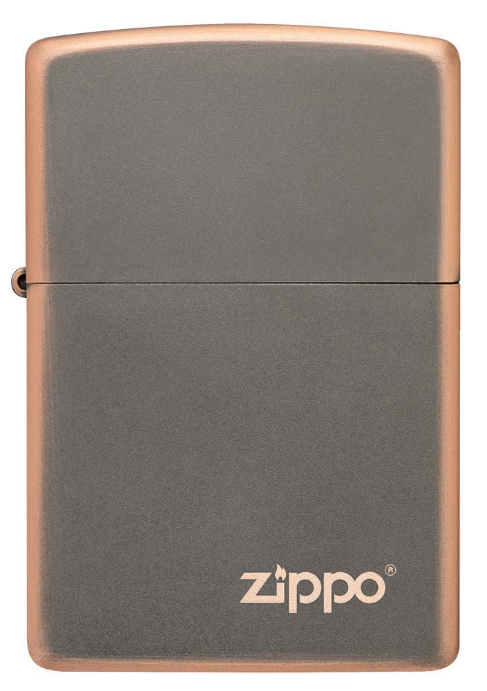 Zippo Classic Rustic Bronze with Logo, Lighter #49839ZL