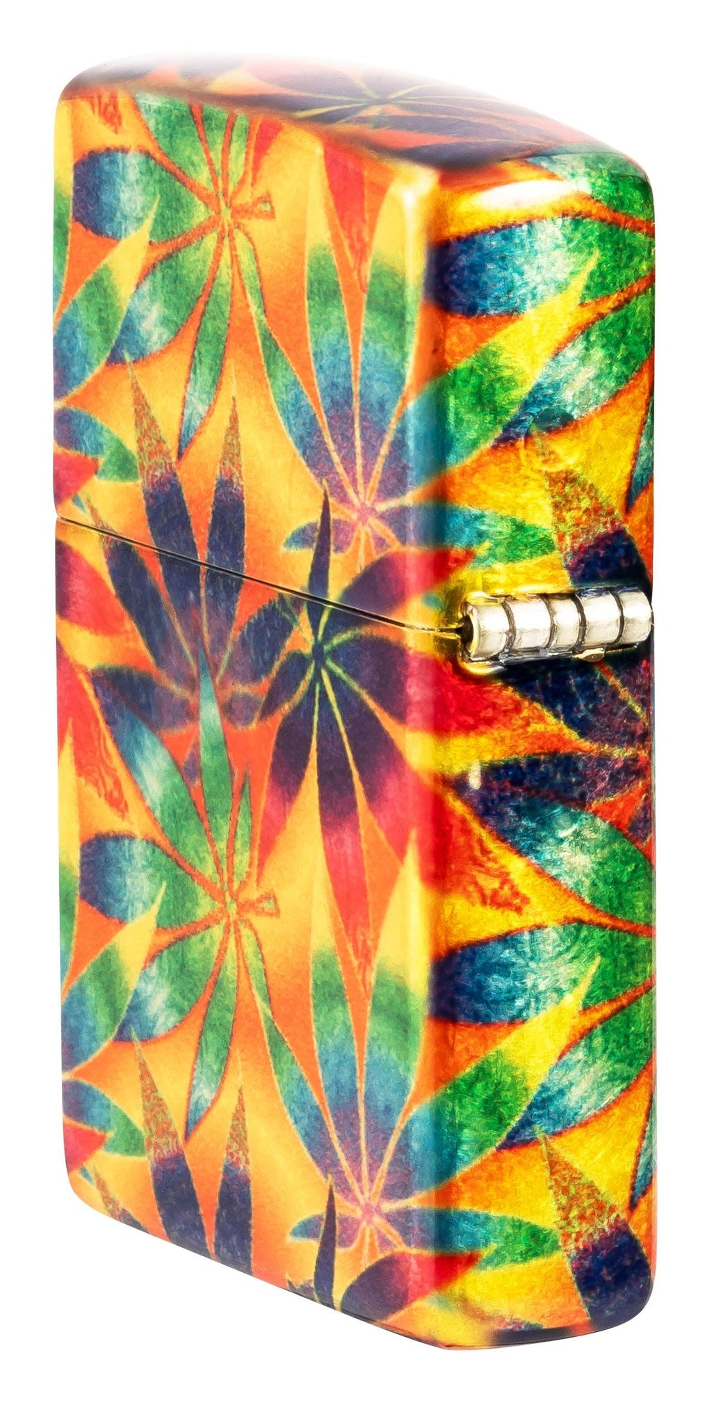 Zippo Cannabis Tumbled Brass, 540° Fusion Lighter #48776