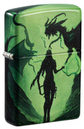Zippo Glowing Dragon Glow-in-the-Dark, 540° Color Lighter #46130