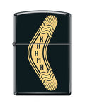 Zippo Karma Boomerang, Black Matte Lighter #218-095867