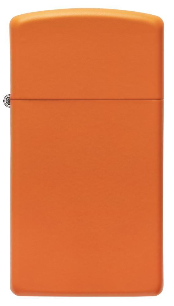 Zippo Slim Orange Matte Lighter #1631