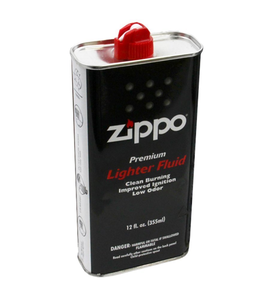 Zippo Premium Lighter Fluid (12 oz / 355 ml) - For Flint Lighters - 1 Can #12FC
