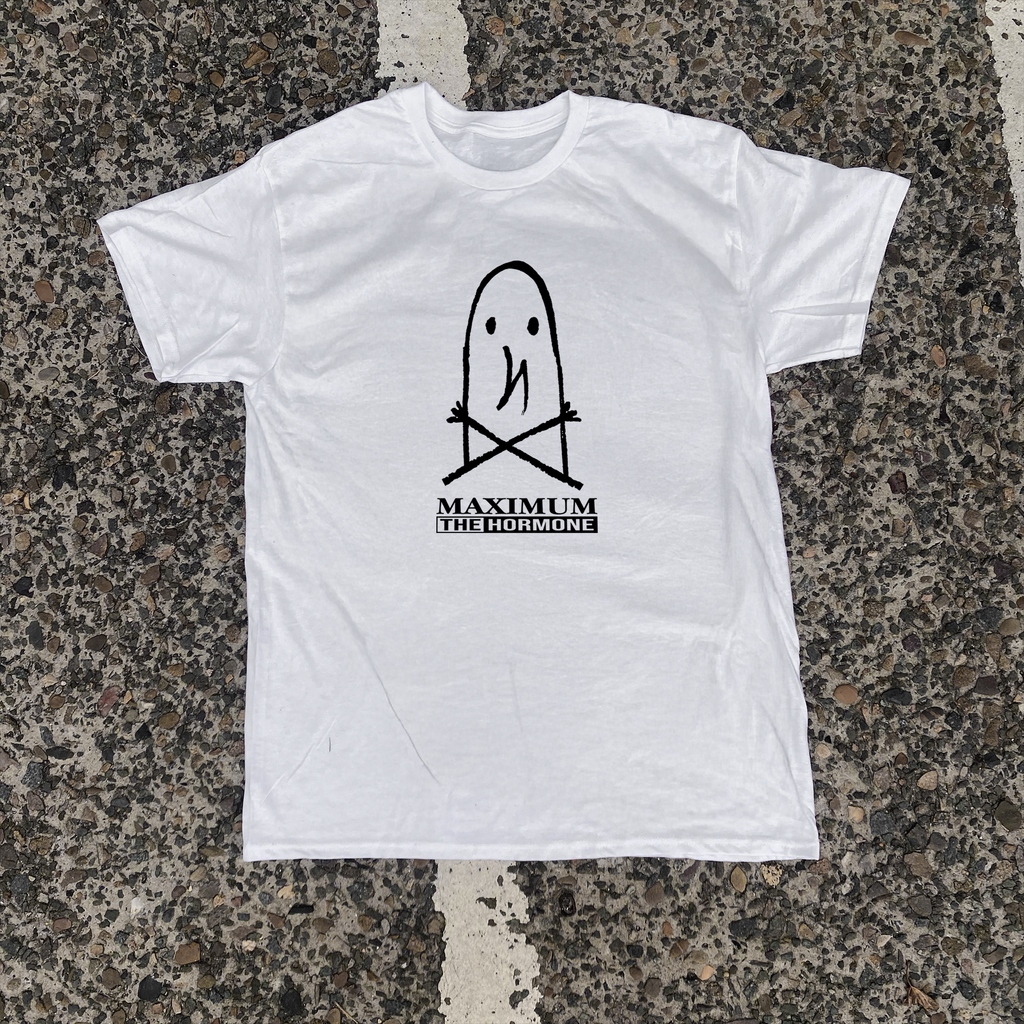 Punpun X Maximum The Hormone' White Vintage Parody Tee
