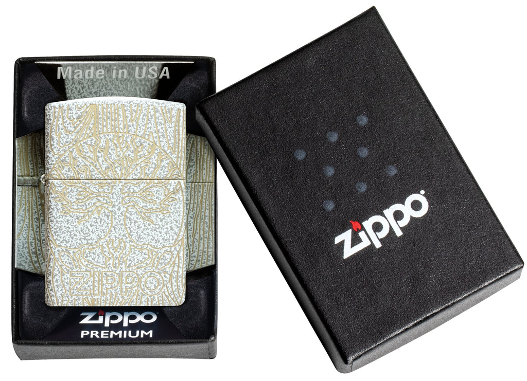 Zippo Tree of Life, Glacier Lighter #46697