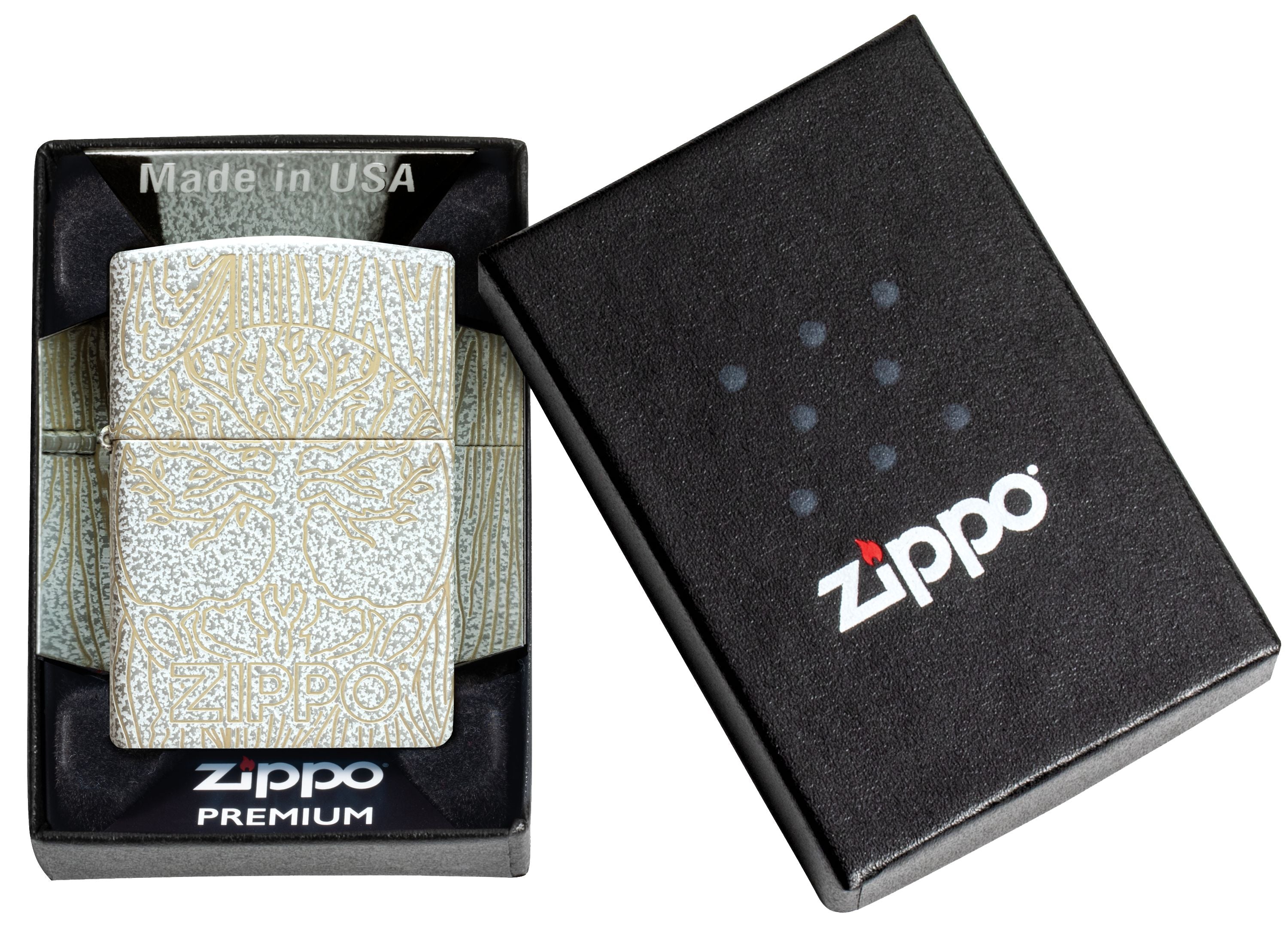 Zippo Tree of Life, Glacier Lighter #46697