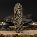 Eir Wooden Figurine – 14 cm (5.7 inch) Hand-Carved Norse Goddess of Healing