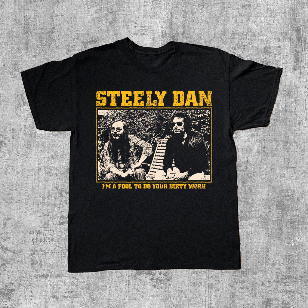 Steely Dan Hxc Black T-Shirt