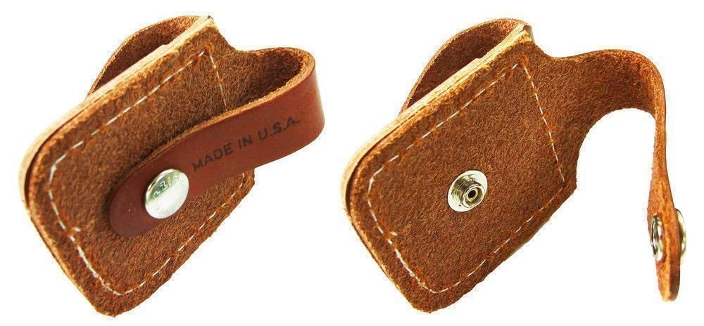 Zippo Leather Pouch, Leather With Belt Loop, For Windproof Lighters #LPLB