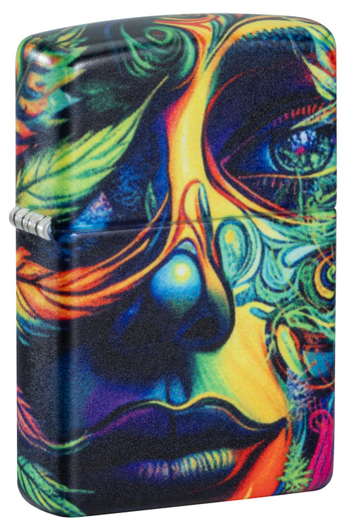 Zippo Cannabis Camo, 540° Matte Lighter #46594