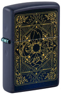 Zippo Earths Elements, Navy Blue Matte Lighter #48958
