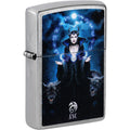 Zippo Anne Stokes Evil Queen Wolves, Street Chrome Lighter #47084