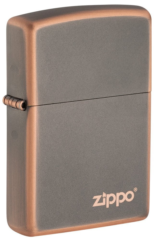 Zippo Classic Rustic Bronze with Logo, Lighter #49839ZL