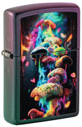 Zippo Mushrooms, Iridescent Lighter #48929