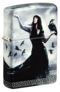 Zippo Mazzi Gothic Lady Ravens, 540° Color Lighter #48969