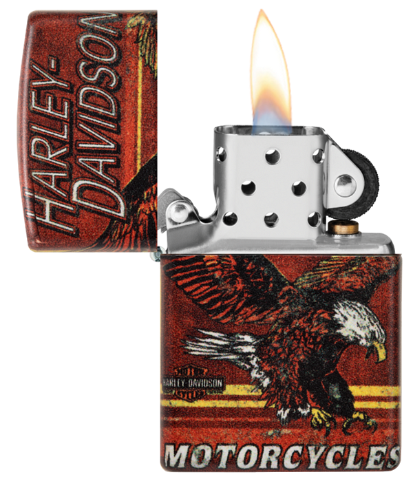 Zippo Harley-Davidson Eagle, 540° Color Lighter #48602