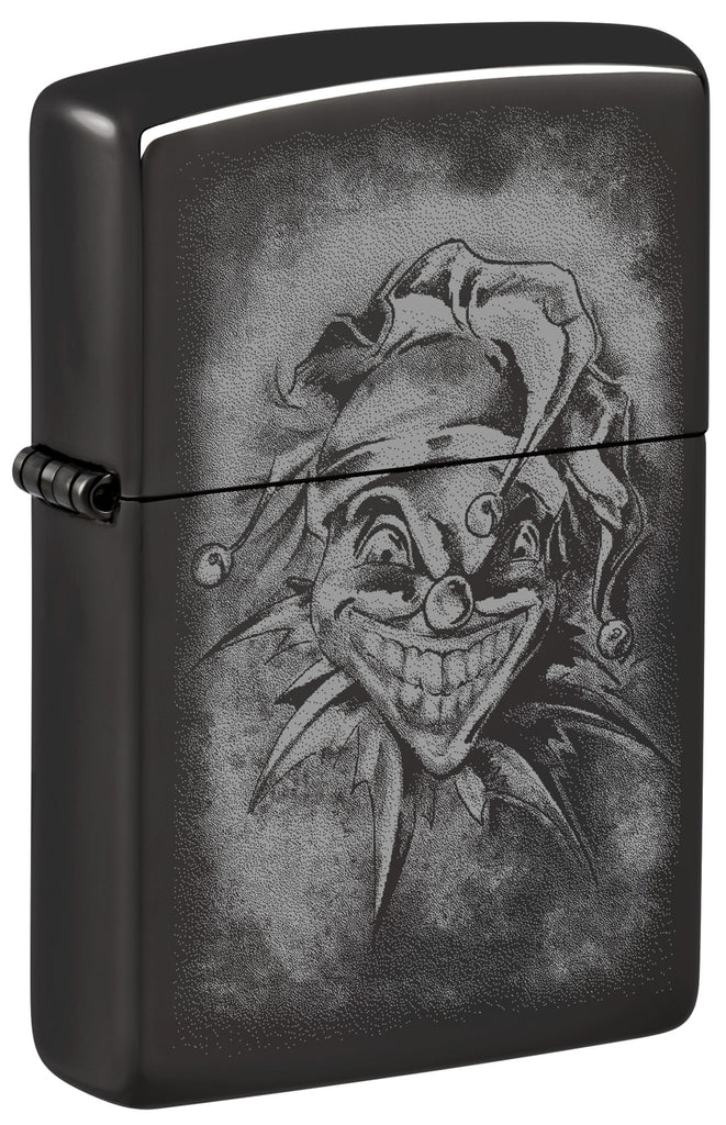 Zippo Clown, High Polish Black Lighter #48914