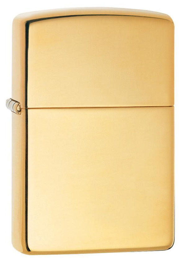 Zippo Classic High Polish Brass Lighter #254B
