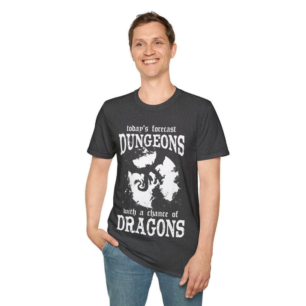 Funny D&D Weather Forecast Tshirt