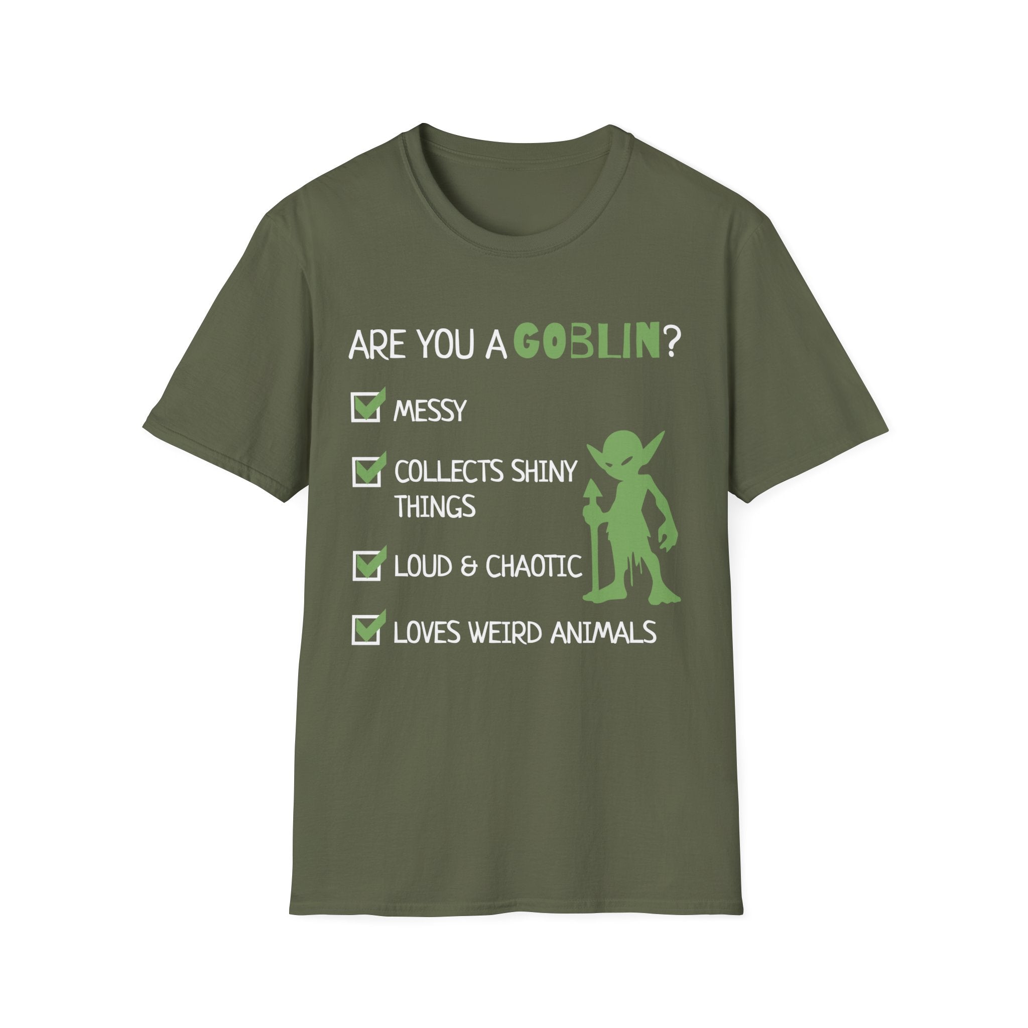 Goblin Quiz Shirt - Funny D&D Goblin Friend T-shirt