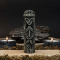Hand-Carved Freyja Figurine – 14 cm (5.7 inches) Wooden Scandinavian Goddess Statue