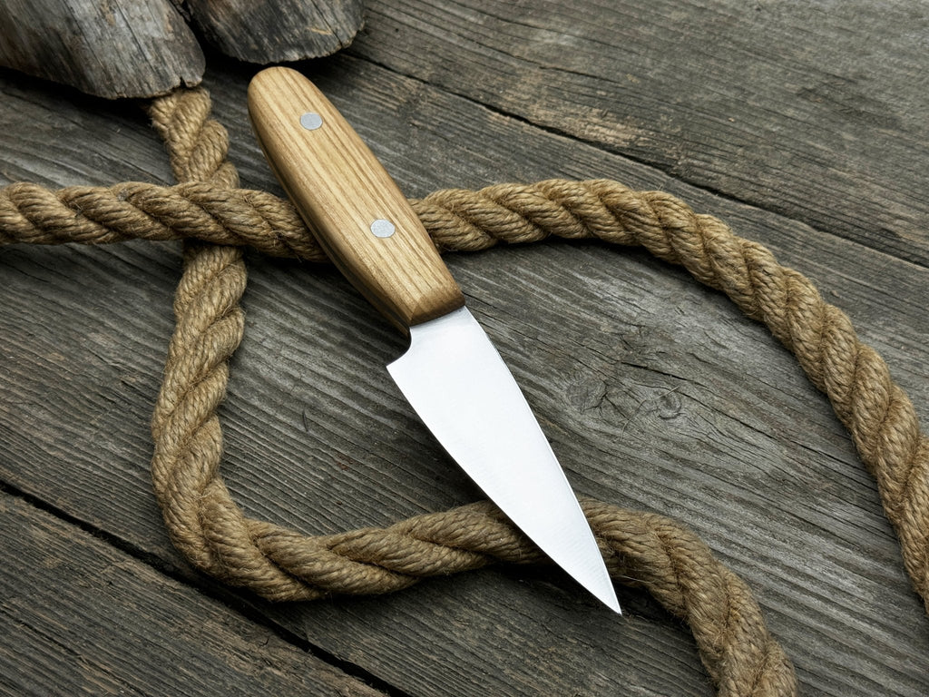 Hand-Forged Bushcraft Knife, 10 cm (3.94 inches)