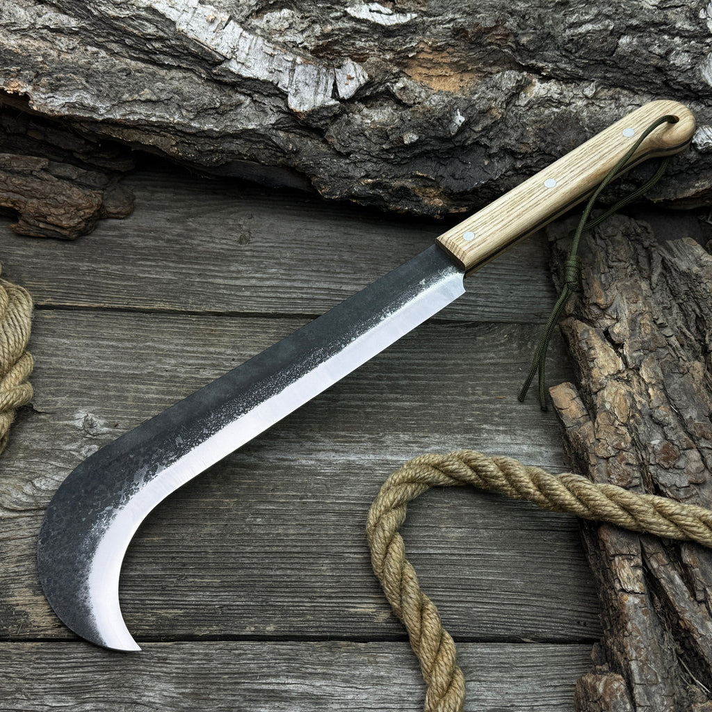 Hand-Forged Bushcraft Knife, 27 cm (10.6 inches)